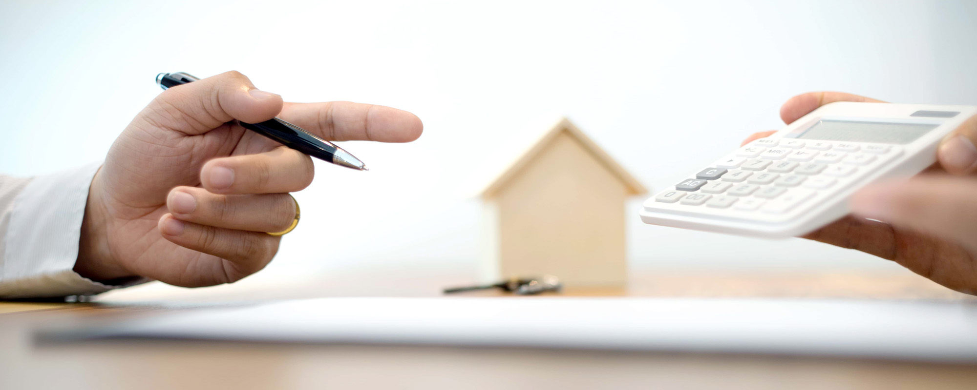 Business man agreement to sign for contract