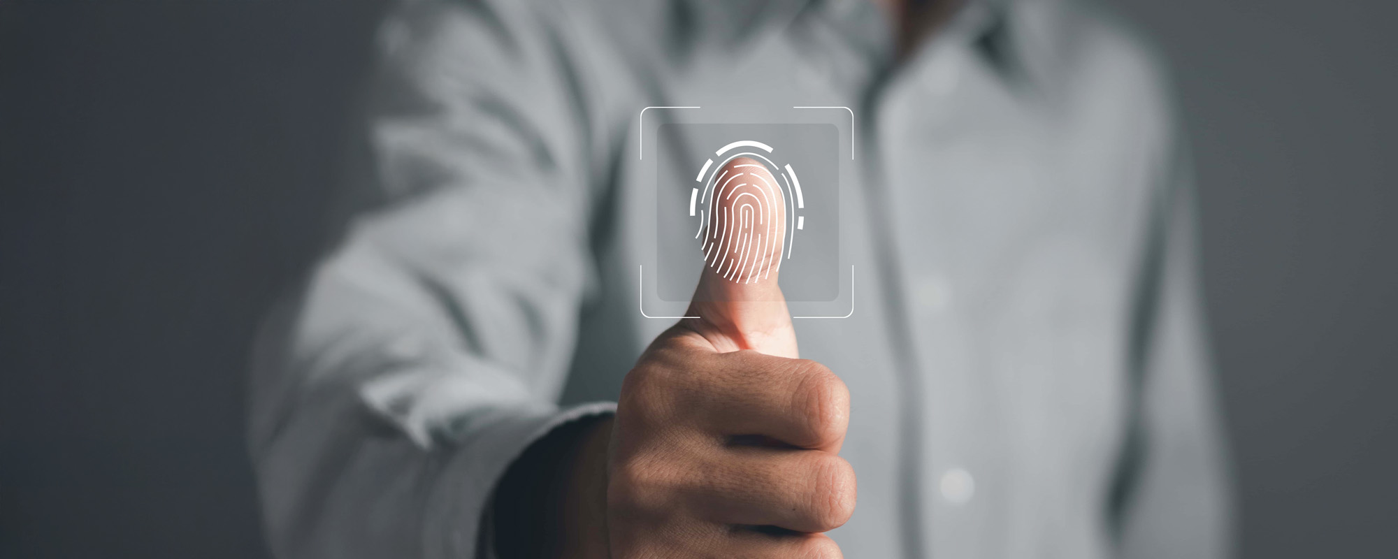 Futuristic digital processing of biometric identification fingerprint scanner