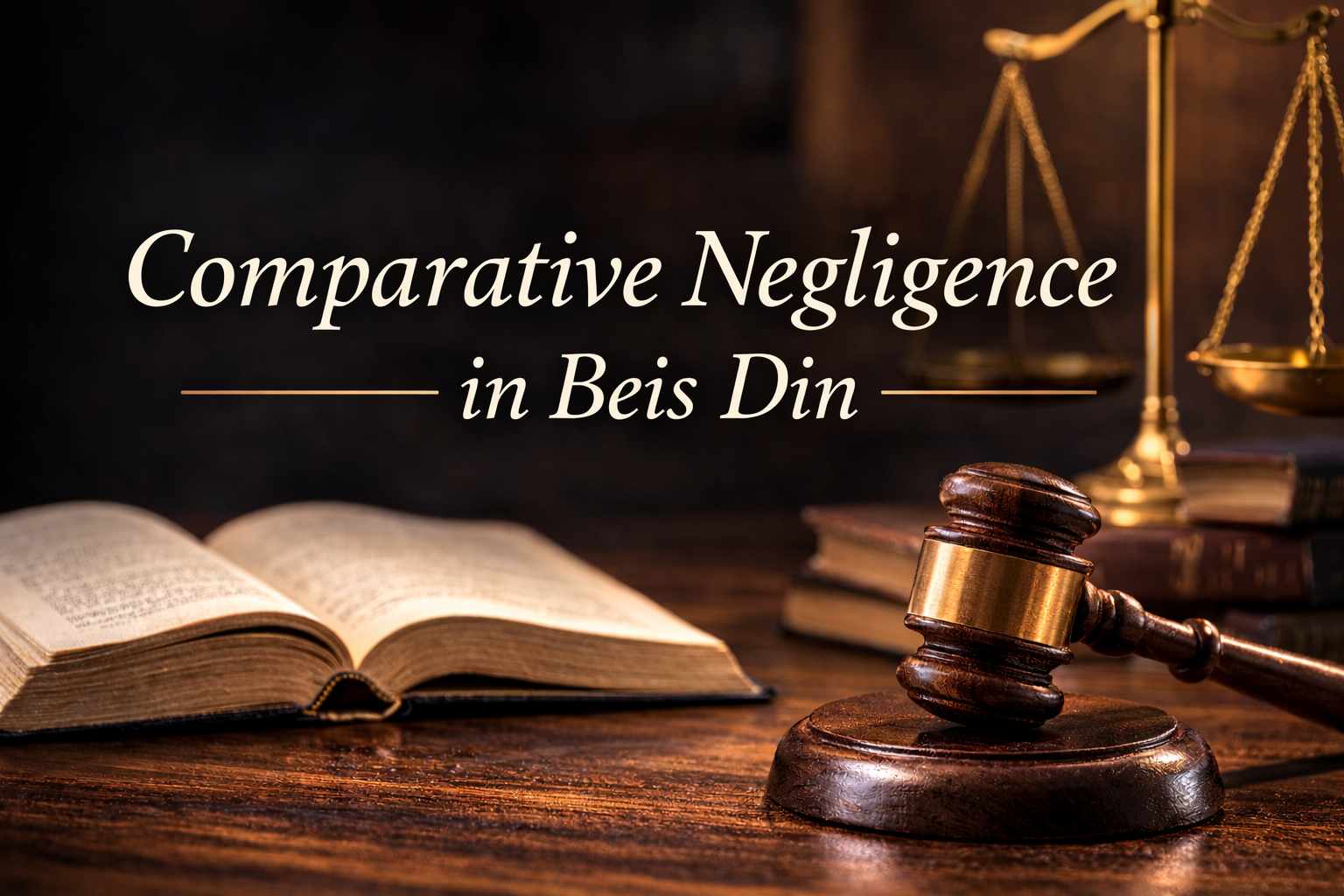 comparative negligence in beis din graphic